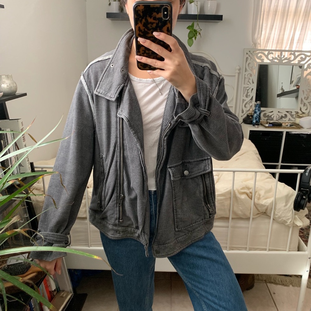 Free People Moto Jacket